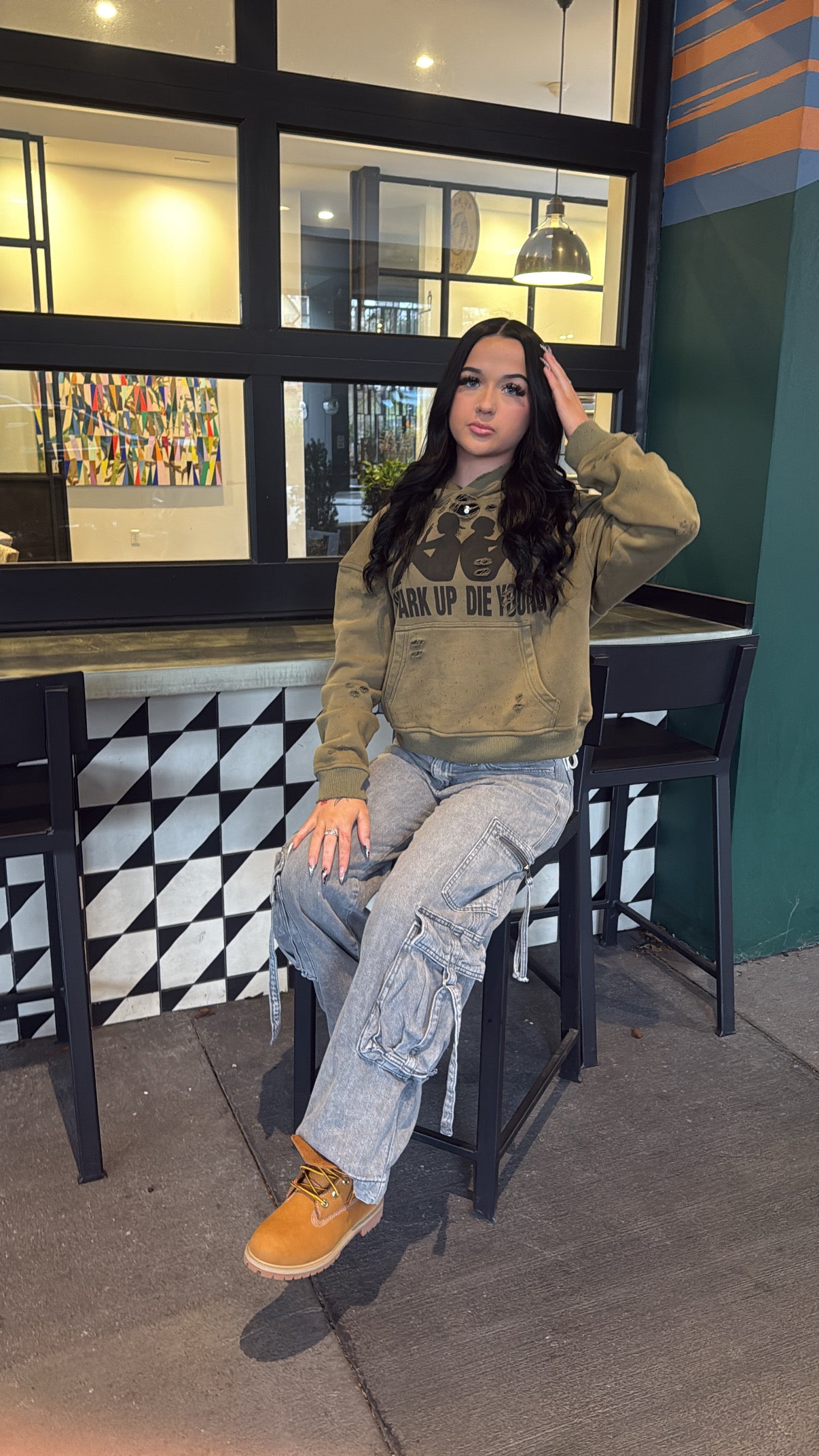 SPARK UP DIE YOUNG HOODIE