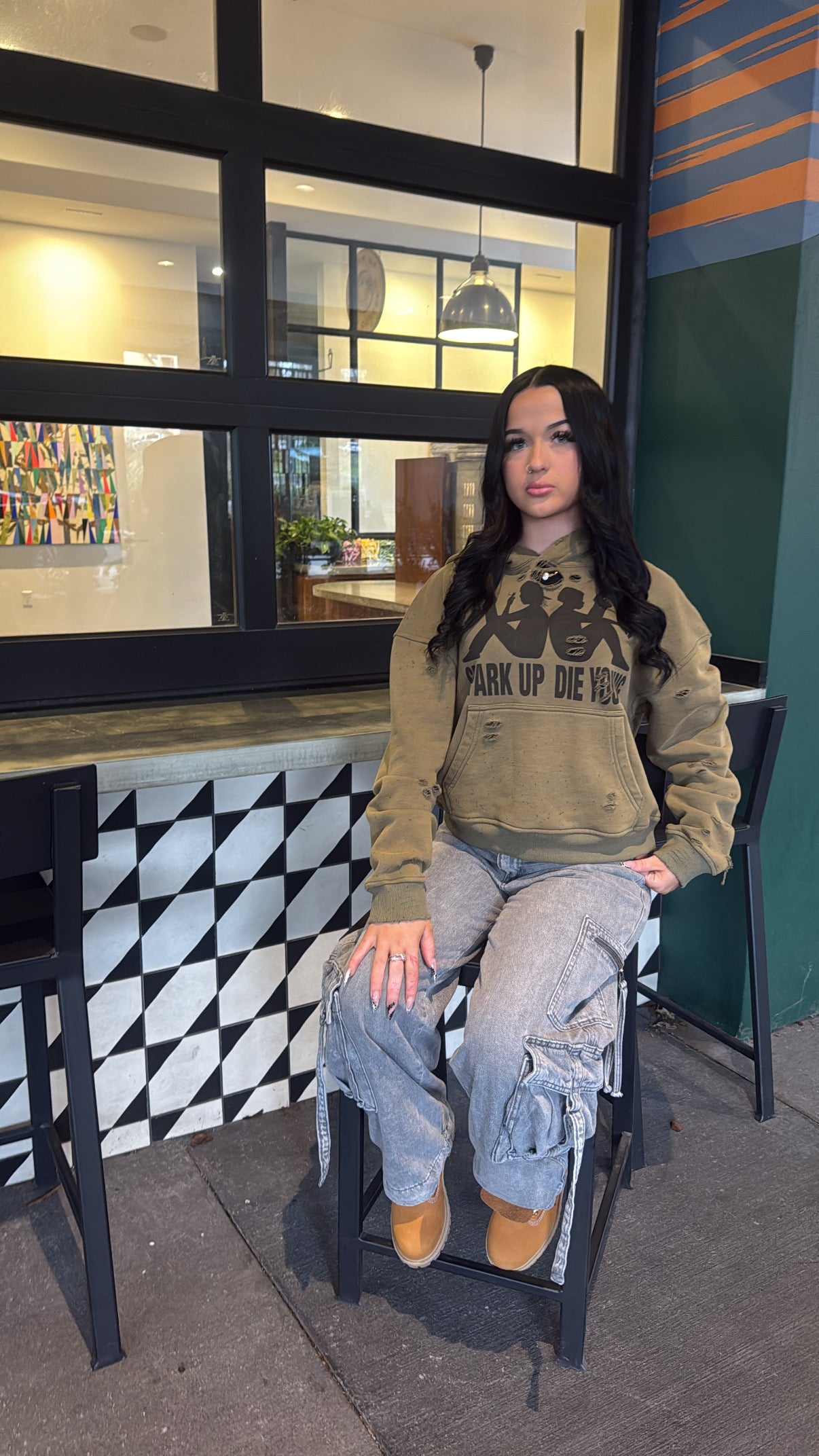 SPARK UP DIE YOUNG HOODIE